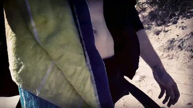 Jerking Off At Public Beach After Surf