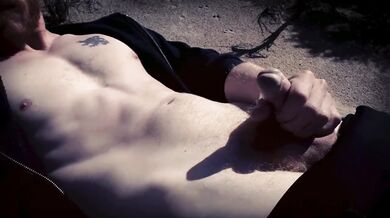 Jerking Off At Public Beach After Surf