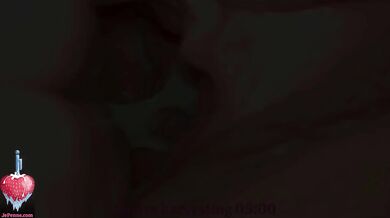 Sperm harvesting from fucked pussy with closeup of creampie inside the tight and shaved - Sneak Peak
