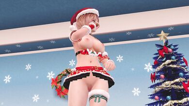 Dead or Alive Xtreme Venus Vacation Meg Merry Xmas Starlight Outfit Nude Mod Fanservice Appreciation