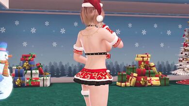 Dead or Alive Xtreme Venus Vacation Meg Merry Xmas Starlight Outfit Nude Mod Fanservice Appreciation