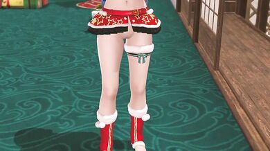 Dead or Alive Xtreme Venus Vacation Luna Merry Xmas Starlight Outfit Nude Mod Fanservice Appreciation