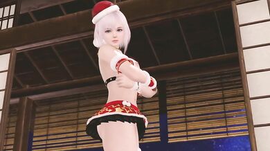 Dead or Alive Xtreme Venus Vacation Luna Merry Xmas Starlight Outfit Nude Mod Fanservice Appreciation
