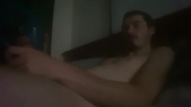 pumping up my big white cock