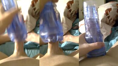 Cum time with fleshlight.