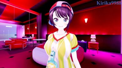 Oozora Subaru and I have intense sex at a love hotel. - Hololive VTuber POV Hentai