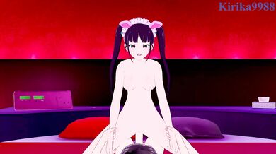 Yumechi and I have intense sex in a love hotel. - Akiba Maid War Hentai