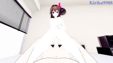 Tokino Sora and I have intense sex in the bedroom. - Hololive VTuber POV Hentai