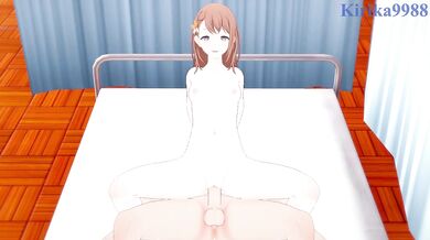 Hanasato and I have intense sex in the infirmary. - Project SEKAI Hentai