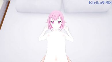 Emu Otori and I have intense sex in the bedroom. - Project SEKAI POV Hentai