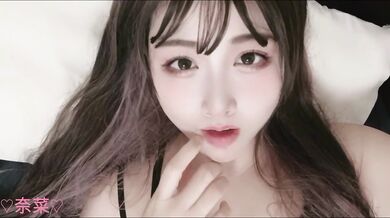 Amateur Japanese who masturbate thinking only about big cock before going to bed