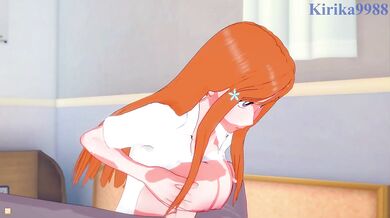 Orihime Inoue and Ichigo Kurosaki have deep fucking in their bed at home. - BLEACH Hentai