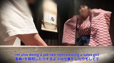 [Pick up a cute bar clerk! 】The store was advertised while doing POV lol
