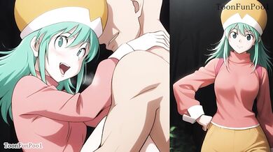 Hunter x Hunter hentai animation - big tits Ponzu blow job animation