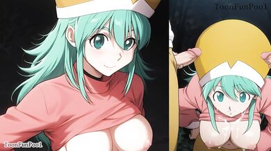 Hunter x Hunter hentai animation - big tits Ponzu blow job animation