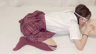 18 year old almost virgin Sana and her love doll have their first 3p | Japanese Couple｜Keisana｜Sp