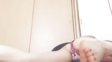 Voyeurism] I caught a picture of my wife lewdly rubbing her pussy with an electric massage machine w