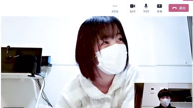 I gave instructions to her remotely and made her climax. Japanese hentai movie.