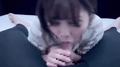 Lascivious girlfriend who gobbles up erotic sperm and says "It is delicious"