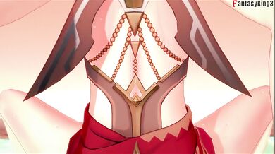 Eremite Scorching Loremaster fucking |4 Genshin impact | Full & POV on patreon: Fantasyking3
