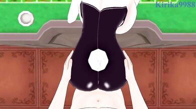 Ouro Kronii (Bunny Girl) and I have intense sex in the casino. - Hololive VTuber POV Hentai