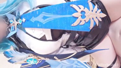 【aliceholic13】Genshin impact Cosplaying hentei video compilation.