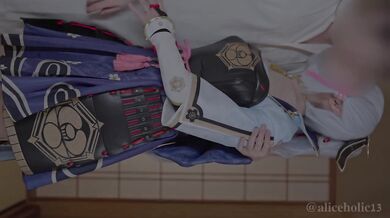 【aliceholic13】Genshin impact Cosplaying hentei video compilation.