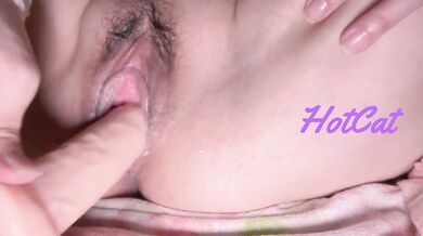 Relaxing masturbation with a Michinoku dildo Squirting at the end