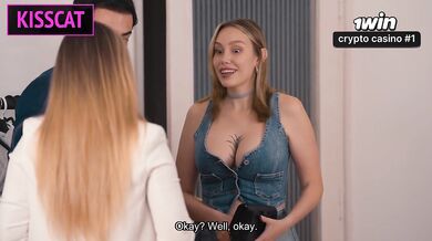 Family House S1E1 pt1: Shocking! Step Sis Amalia Davis Fucked by Step Bro in Shared Bed – Step Aunty Guards Door till Cum in Mouth!