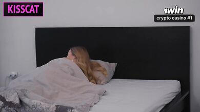 Family House S1E1 pt1: Shocking! Step Sis Amalia Davis Fucked by Step Bro in Shared Bed – Step Aunty Guards Door till Cum in Mouth!