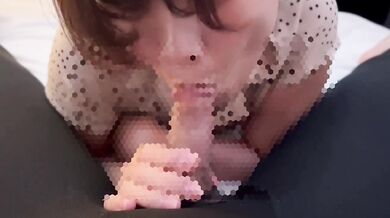 She is a pervert who licks all over the dick she loves so much that she says it out loud.