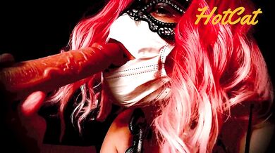 Halloween fetish Dildo vulgar Blowjob