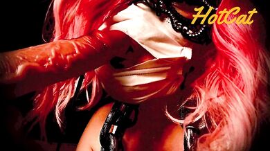 Halloween fetish Dildo vulgar Blowjob