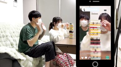 ライブ配信でどこまでバレないか...気持ちよすぎるライブ配信、、。Japanese hentai video. 素人/NTR/巨乳