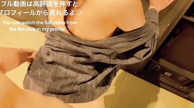 Japanese OHADAKE - Rich sex with a dark-haired beauty at a modern Japanese inn with plenty of forepl