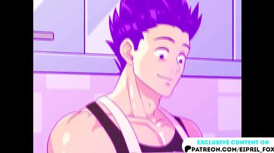 Busty Bulma got Hot Creampie from Vegeta! Dragon Ball Animated Hentai