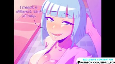 Busty Bulma got Hot Creampie from Vegeta! Dragon Ball Animated Hentai