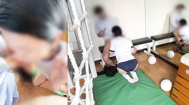 [Amateur creampie]sex with cute japanese｜Call students to the gym and cum