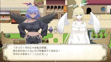 【エロゲ実況(体験版)】#01 無気力天使ちゃんは性活学科の単位が足りない…。 ダウナー系金髪巨乳天使と真面目天使が壁尻状態で尻を揉まれて・・・(RPG人気神同人エロゲー Hentai game)
