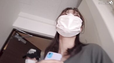 寝取られフェラバックお風呂に連れていかれ…勝手にイってたフォロワーさん（日本人素人）