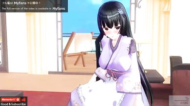 淫語ボイスアニメ　実はド淫乱な淑女がたっぷりフェラ、アナルにおねだり　ASMR