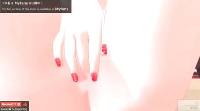 淫語ボイスアニメ　実はド淫乱な淑女がたっぷりフェラ、アナルにおねだり　ASMR