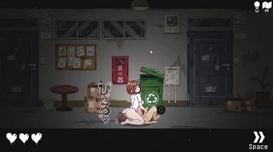 無出口マンション Hシーン 4