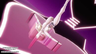 [MMD] Ahri Hot Erotic Dance League of Legends Hentai Uncensored 4K 60FPS