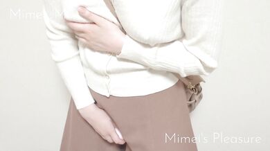 【着衣オナニー】ノーブラ外出で視線を集める変態パイスラ女子 人目に付かない場所でこっそり乳首＆クリイキ おもちゃの刺激に思わずエッチな喘ぎ声が漏れちゃう…！【個人撮影】