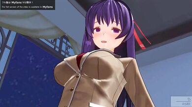 エロアニメ　Sなさくらが先輩をいじめる　ASMR サンプル