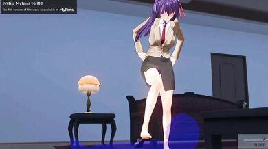 エロアニメ　Sなさくらが先輩をいじめる　ASMR サンプル
