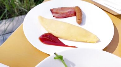 Beautiful scenery, delicious food, bathing in Nacchi
