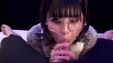 College girl student cum in mouth with blowjob before going out