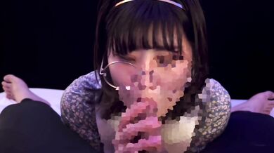 College girl student cum in mouth with blowjob before going out